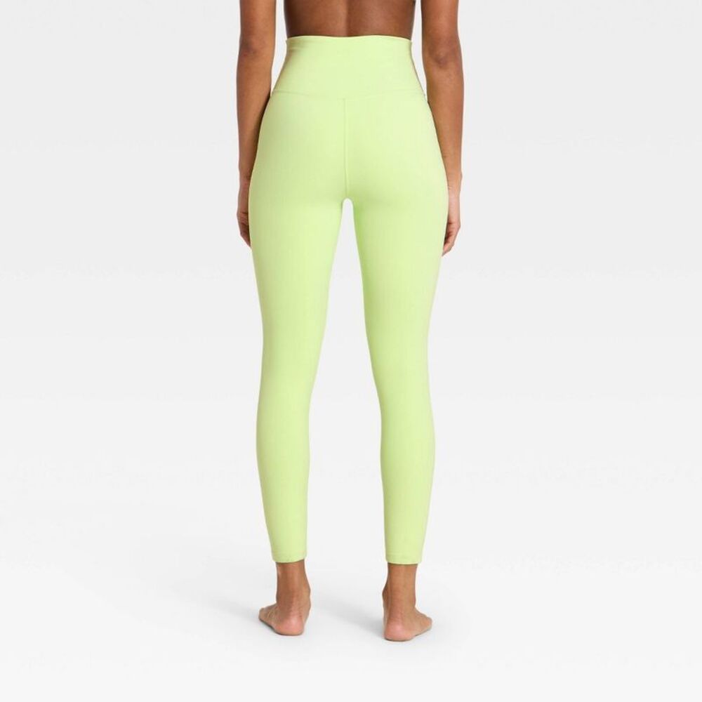 Women's Everyday Soft Ultra High-Rise 7/8 Leggings - All In Motion Light Green M - Picture 2 of 4